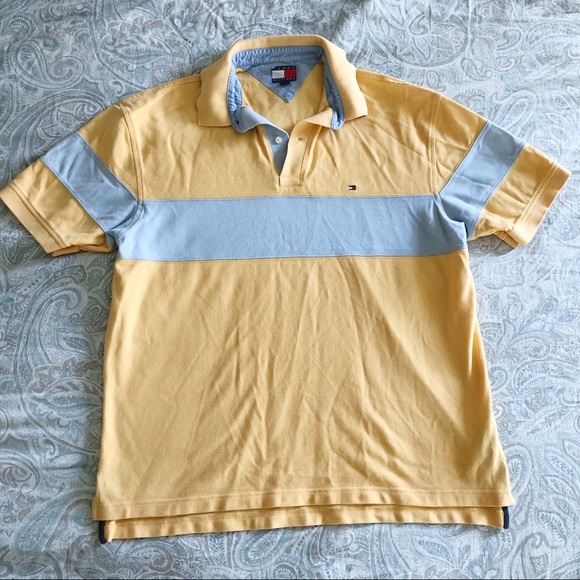 💸 SOLD :: Tommy Hilfiger Men’s Polo Shirt L - Picture 2 of 7